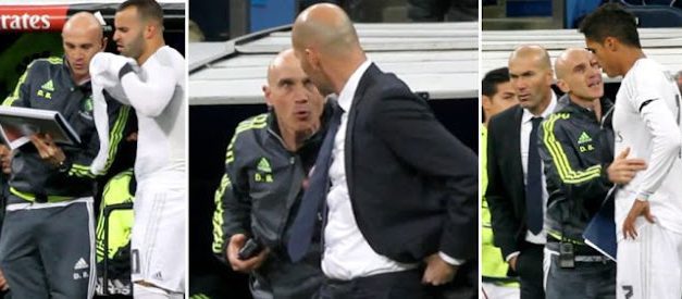 El segundo de Zidane no es segundo sino ayudante de material. ¿Se ríen de nosotros?