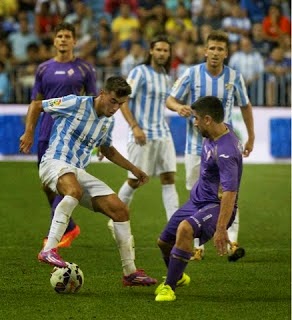 El Málaga cae en su presentación ante la Fiorentina (0-2)