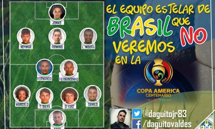 El Equipo ESTELAR de #Brasil que NO veremos en la #CopaAmericaCentenario