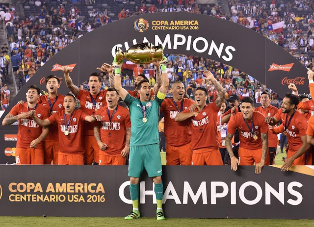 #CopaAmericaCentenario |Chile BICAMPEÓN a Coraje y Corazón.