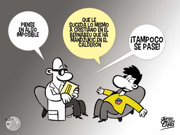 La Viñeta Futbolera de Jorge Crespo Cano: Imposible