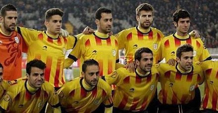Selección catalana: Equipo de nivel, rivales de nivel