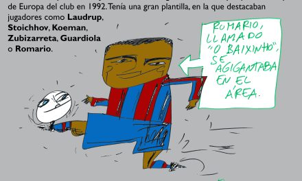Viñeta de fútbol: «El Dream Team»
